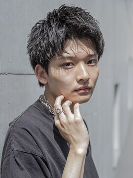 アイヴィ 表参道(IVY) 小久保Style☆波巻きハイライト束感ツーブロックマッシュパーマ