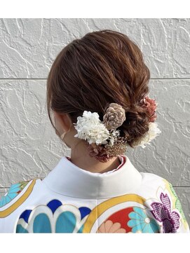 バランス BALANCE 20歳の思い出♪成人式・ヘアセット・着付け・福岡美容室美容院