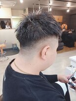 トモズヘアデザイン(Tomo's Hair Design) メンズ　フェードメッシュ