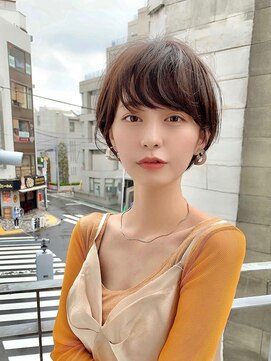 アイドットプラス 表参道(i.+omotesando) 流し前髪丸みショート
