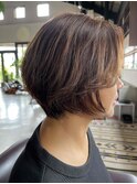 shortbob × light graige