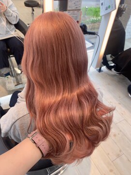 インク サカエ(inq sakae) ミルクティーベージュ 韓国ヘア ブリーチカラー