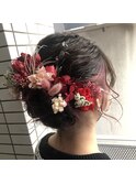 ヘアセット/成人式セット/結婚式セット