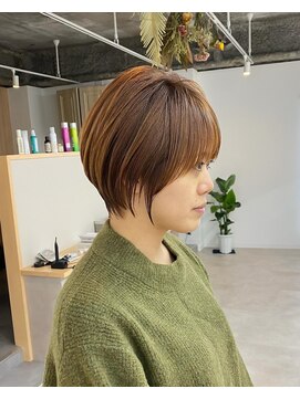 トト 船橋店(toto.) 黒髪/グレーベージュ/レイヤーロング/前髪パーマ[西船橋/津田沼]