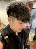スペインパーマ☆40代男性髪型/50代男性髪型/60代男性髪型