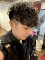 アクティフ(actif) スペインパーマ☆40代男性髪型/50代男性髪型/60代男性髪型