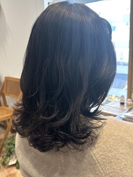 アピッシュ(apish 並木通り) 乾かすだけのパーマ