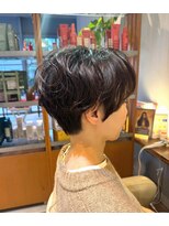 アビーヘア 市川店(abie hair) ふんわりマッシュショート