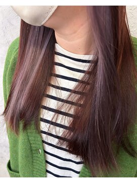 ヘアスタジオニコ(hair studio nico...) inner color lavender