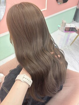 ガーランド(Girland) 【girland】オリーブベージュ/韓国風/レイヤーカット