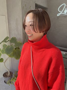 ジーナ 神戸 三田駅前(Zina) ハンサムショート/ショートヘア