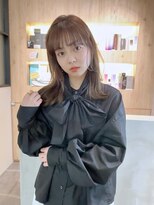 スーリール 姪浜店(Sourire)&nbsp;大人かわいい外ハネミディアム【sourire 神田】