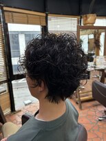 ロッソバイアルター 鎌取(ROSSO by aL-ter)&nbsp;[メンズパーマ/つや髪パーマ/簡単セット]石橋