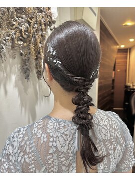 アトリエメルシー 代々木(atelier merci) 結婚式ヘア/タイトスタイル