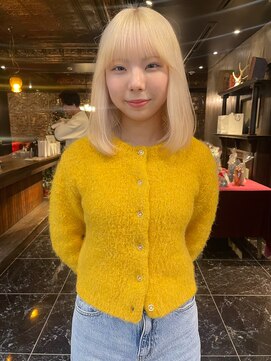 グリーン 表参道(green) 【MADOKA】ミディアムブロンド