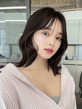 アビーファイブ(ABBEY 5) 大人ボブ銀座レイヤーカット有楽町ミディアムボブベージュ