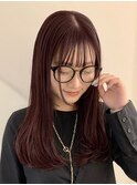 ブリーチなしダブルカラー/カシスラベンダー