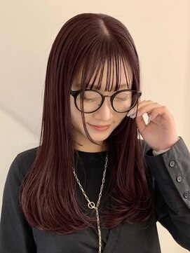 ユニコ(unico) ブリーチなしダブルカラー/カシスラベンダー