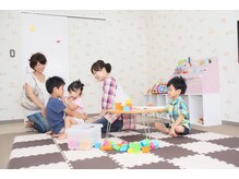 清算後お子様をお迎え♪