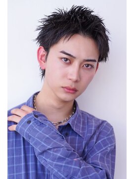 ハバナ 新宿(HAVANA) スパイキーショート/束間ツーブロックマッシュ/スパイラルパーマ