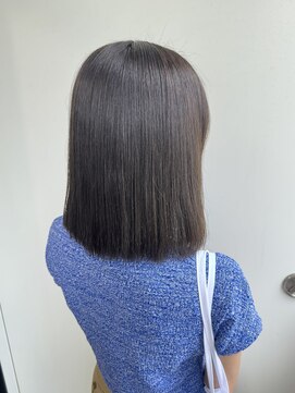 オッジバイケンジ(oggi by KENJE) 縮毛矯正/オリーブカラー/ひふみ