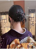 カチモリヘア 振袖 着付け ヘアアレンジ