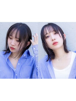 【駅近★津田沼駅1分】学校帰り・バイト帰りに通いやすい《学割U24》カット+カラー+Tr\4900/カット+Tr\3500