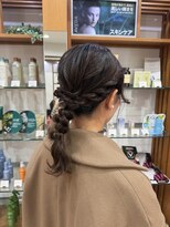 プランタンアヴェダ(printemps AVEDA)&nbsp;ポコポコ編み下ろし
