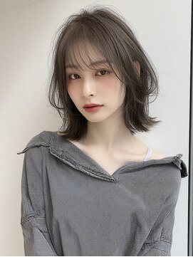 【Ｌｅ’ａ】レイヤーカット　グレージュカラー014