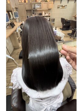 ティンク 横浜(Tink) 髪質改善カラー　ラベンダーブラウン/Tink横浜　担当Fuku