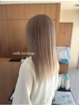 ゴットフロー(GOTTO FLOW) 水光カラー/ミルクティーベージュ/透明感カラー