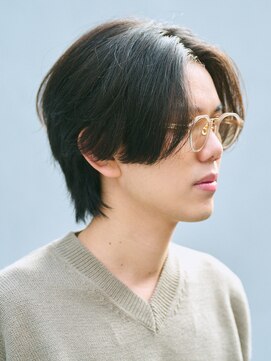 エルマーク 松山(L-MARK) センターパート/ニュアンスパーマ/フェザーパーマ/men's