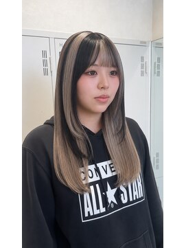 フェイス 港南台店(FACE。) ブロックカラー/レイヤーカット