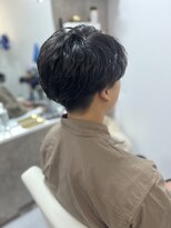 アミカ(Amica)&nbsp;ニュアンスパーマ×ツーブロックショート