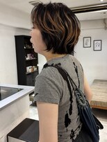 ジュノ 天文館本店(Juno)&nbsp;根元が伸びても気にならないデザインカラー