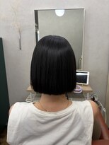マルクヘアケア(MALQ HAIR CARE) ぱつっと重ためボブ