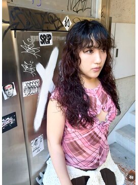 ミュー(Mu) レイヤーパーマ　レイヤーカット　パーマスタイル