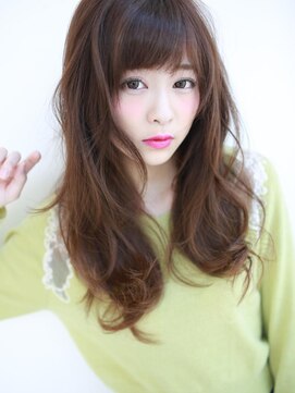 アグ ヘアー リコ 藤が丘店(Agu hair lico) "ゆるカワ"斜めバングウェーブ☆