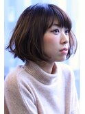 やわらかいボブ