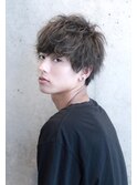 AD癖パクラウドマッシュワイルドビジカジ刈り上げツーブロック