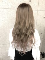 アールプラスヘアサロン(ar+ hair salon) グレージュ×ピンクハイライト