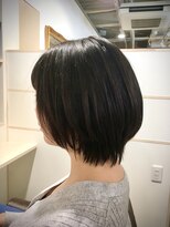 トムヘアーデザイン 楠葉店(TOM HAIR DESIGN) 横からも素敵見えショートボブ