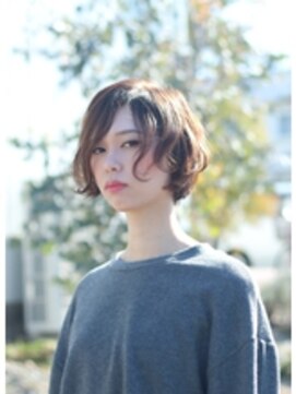 ノイ(neu) ほつれたカールが魅力のショートボブ【静岡/静岡駅】