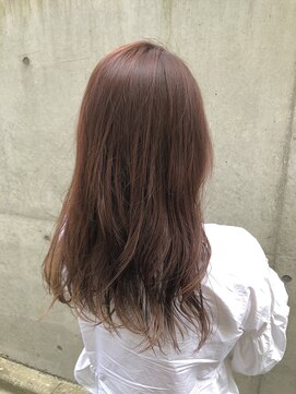 ロンドアベニール 北千住(Lond avenir) くすみ感カラー☆ピンクベージュ　西田大樹