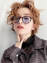 アイティー バイ アルバム 浦和店(IT by ALBUM) ハイトーンボブ_オリーブカラーハイライトカラー_47550