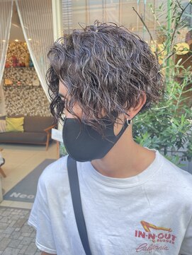 ネオリーブアイム 横浜西口店(Neolive aim) 横浜★前下がりハードメンズスタイル♪大人っぽくきまる