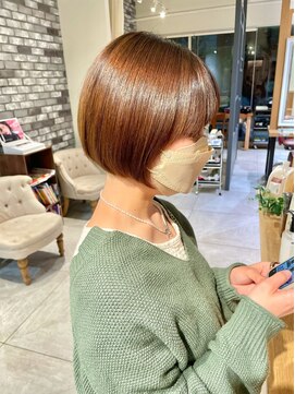 ネオリーブルカ 御茶ノ水店(Neolive Luca) ショートからでもできるミニボブ