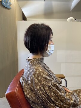 ソラーナバイマニスオブヘアー(SOLANA by Manis of hair) 丸みボブ高濃度生ケラチンカラー