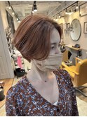 ［HELM渋谷］ケアブリーチでクリアな発色に☆