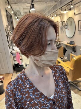 ヘアーワークス ヘルム 渋谷店(HAIR WORKS HELM) ［HELM渋谷］ケアブリーチでクリアな発色に☆
